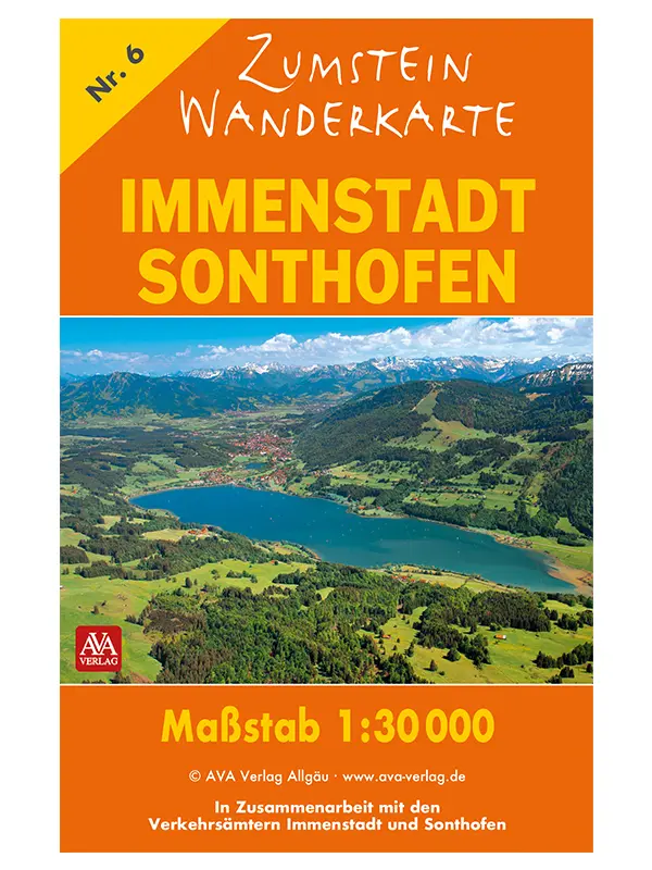 Cover: 9783985160341 | Zumstein Wanderkarte Immenstadt/Sonthofen | AVA-Verlag Allgäu GmbH