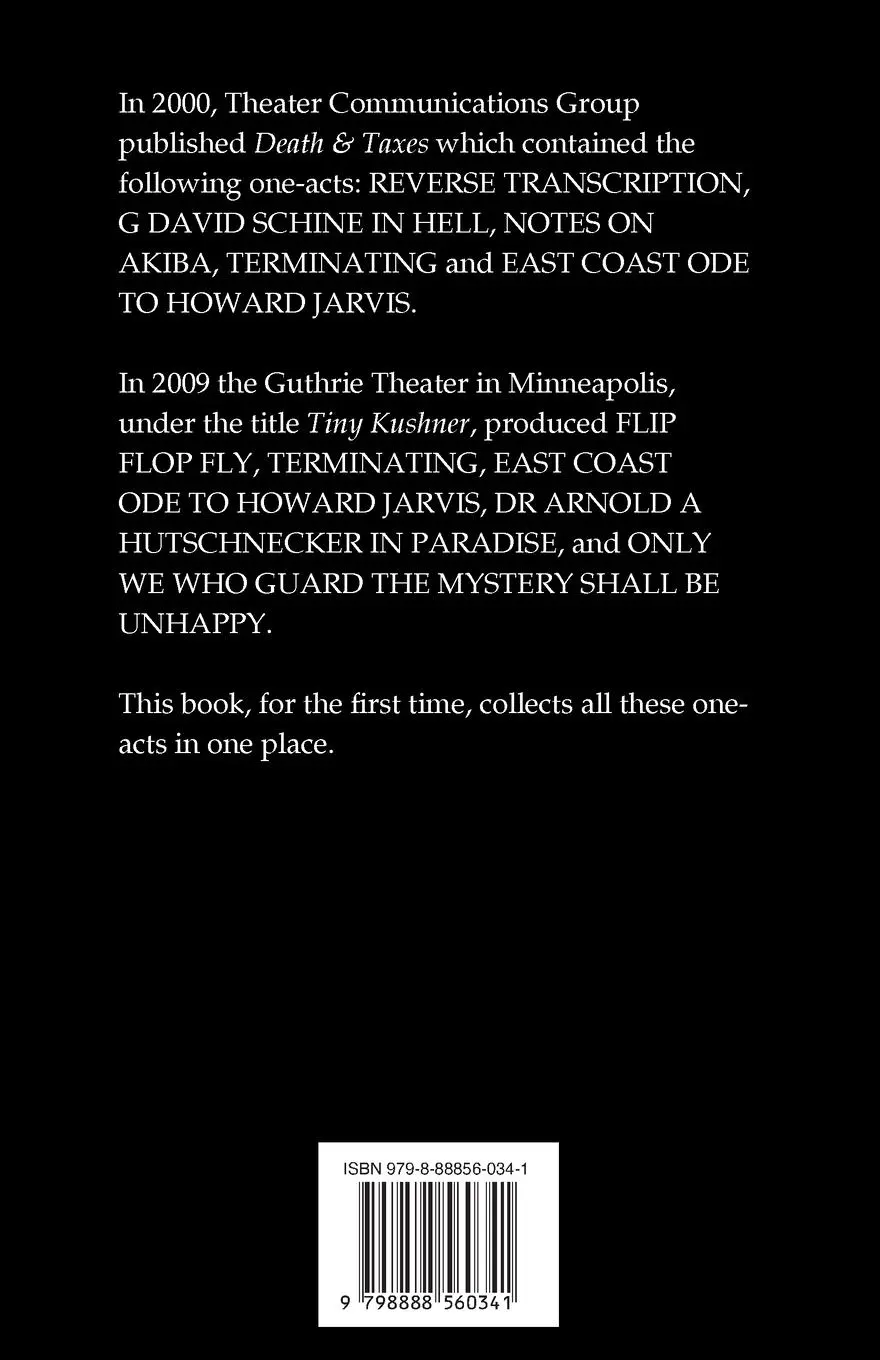Rückseite: 9798888560341 | Tiny Kushner | Tony Kushner | Taschenbuch | Englisch | 2024