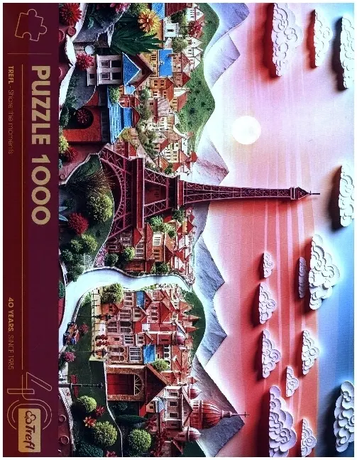 Cover: 5900511400441 | Puzzle Premium Plus 1000 Jubiläum - Paris | Spiel | Karton | 40044