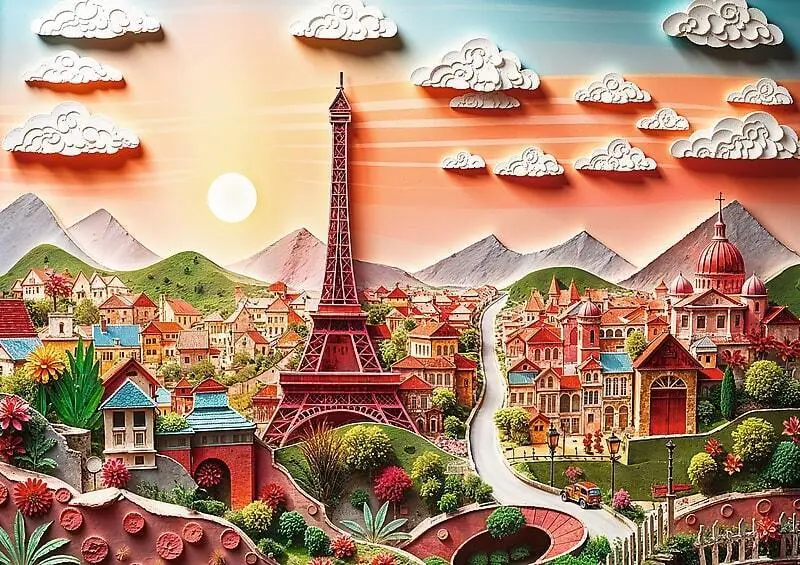 Bild: 5900511400441 | Puzzle Premium Plus 1000 Jubiläum - Paris | Spiel | Karton | 40044