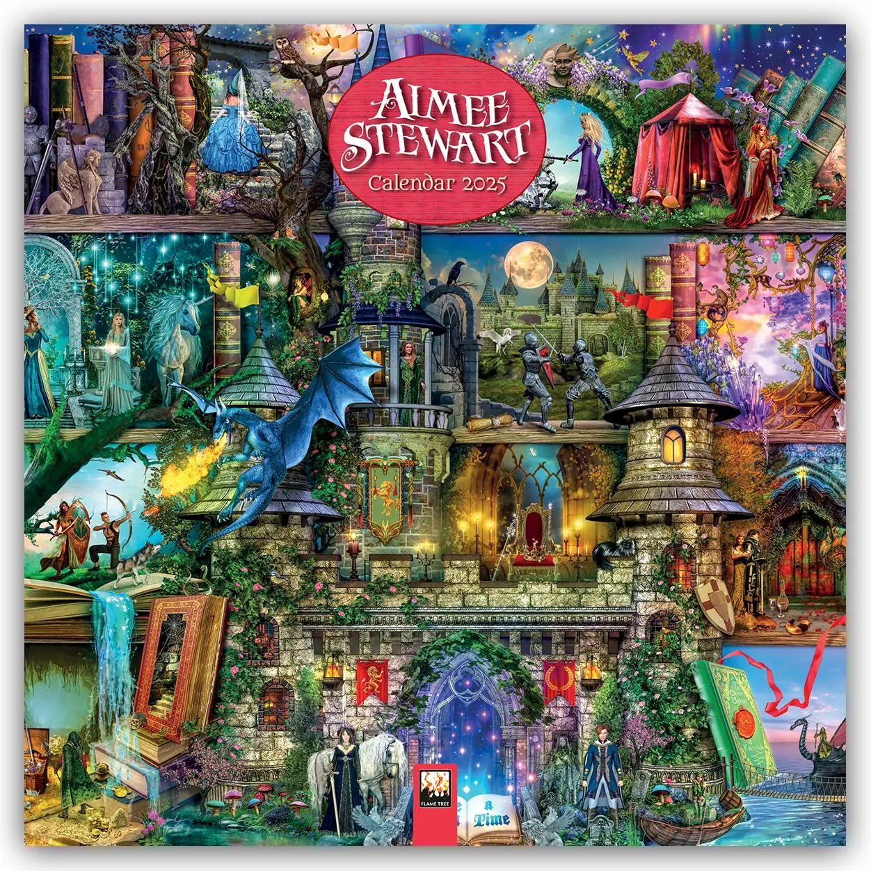 Cover: 9781835620441 | Aimee Stewart Wall Calendar 2025 (Art Calendar) | Publishing | 14 S.