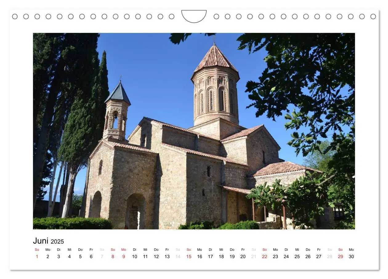 Bild: 9783435770441 | GEORGIEN 2025 (Wandkalender 2025 DIN A4 quer), CALVENDO Monatskalender