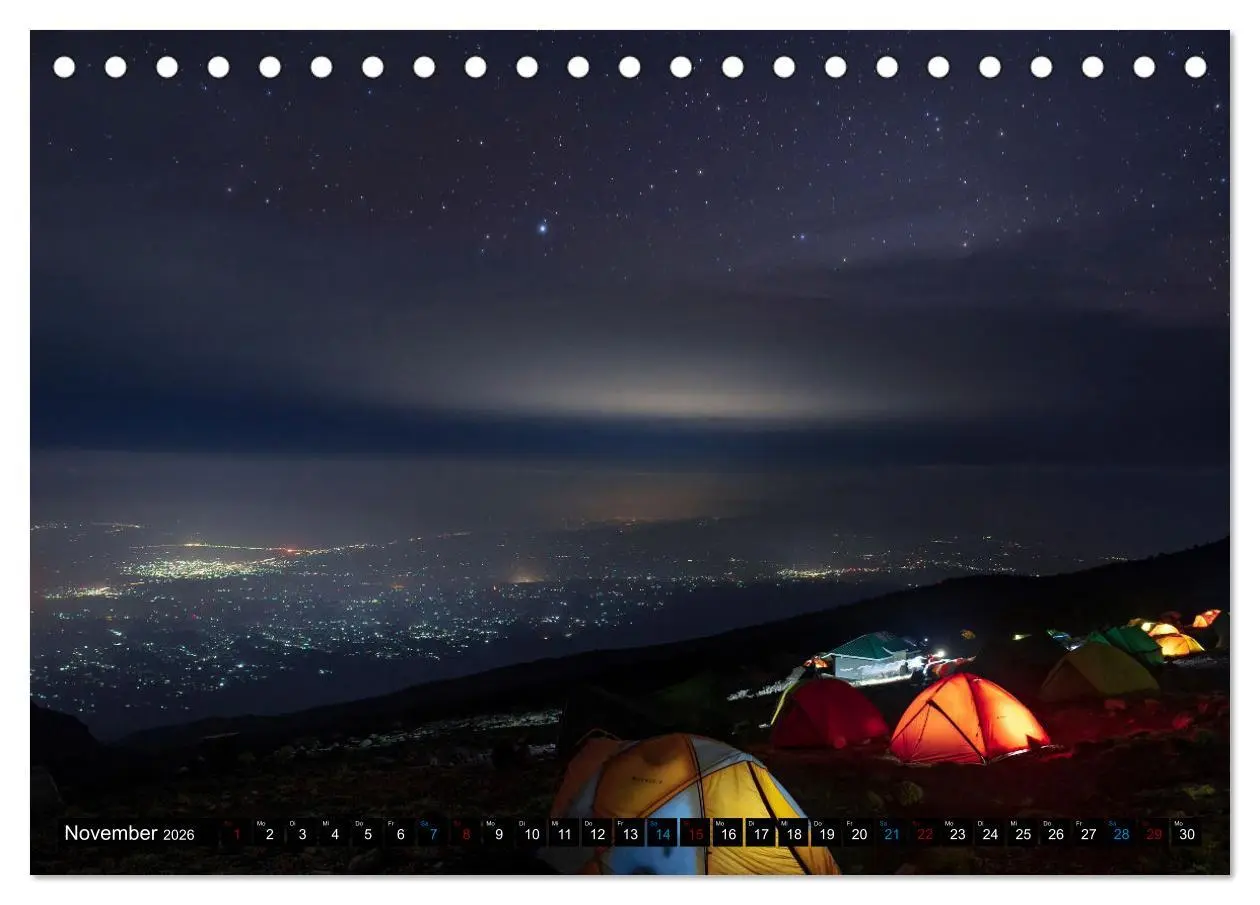 Bild: 9783457480441 | Kilimanjaro - das Dach Afrikas (Tischkalender 2026 DIN A5 quer),...