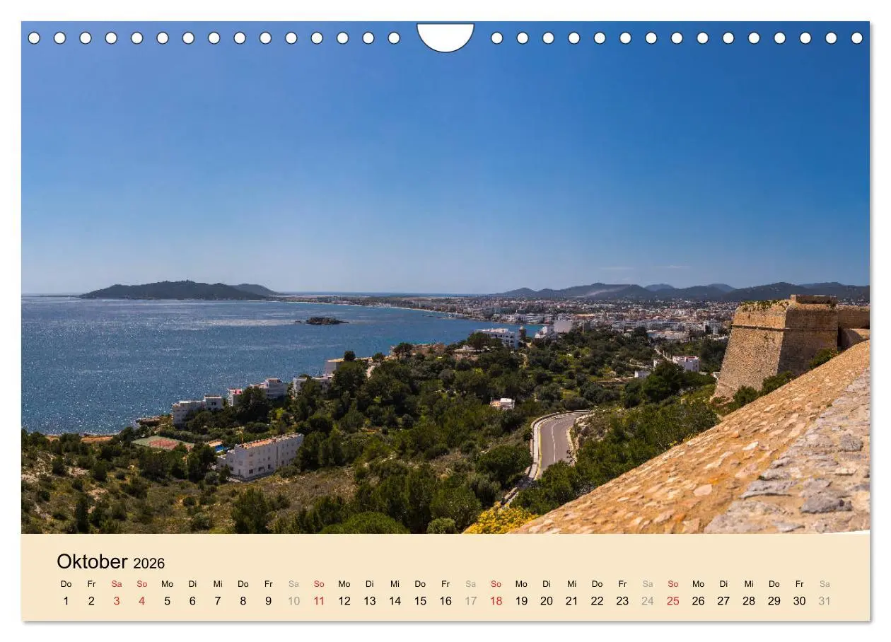 Bild: 9783457930441 | Ibiza Dalt Vila, Sa Penya und La Marina (Wandkalender 2026 DIN A4...