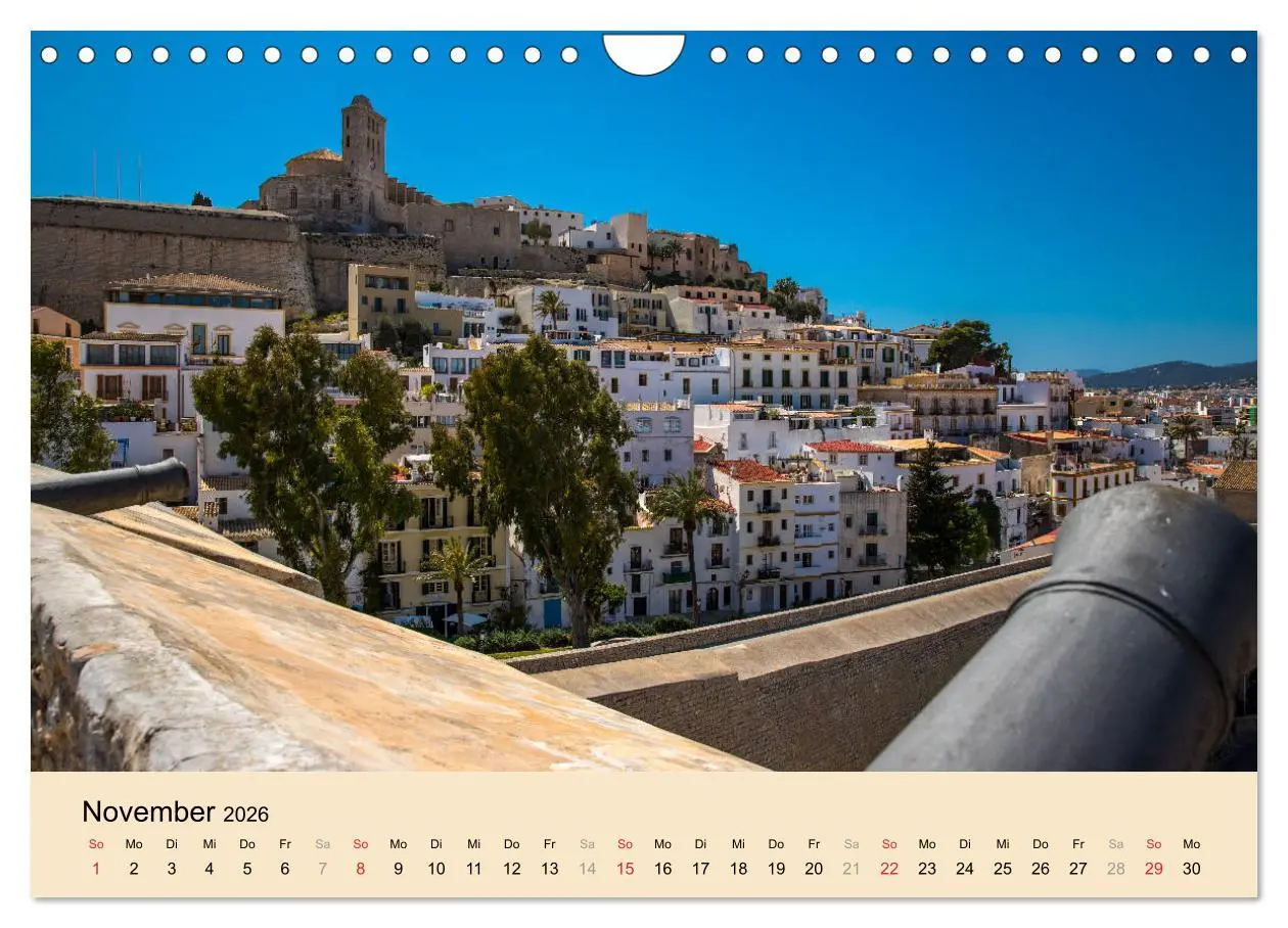 Bild: 9783457930441 | Ibiza Dalt Vila, Sa Penya und La Marina (Wandkalender 2026 DIN A4...