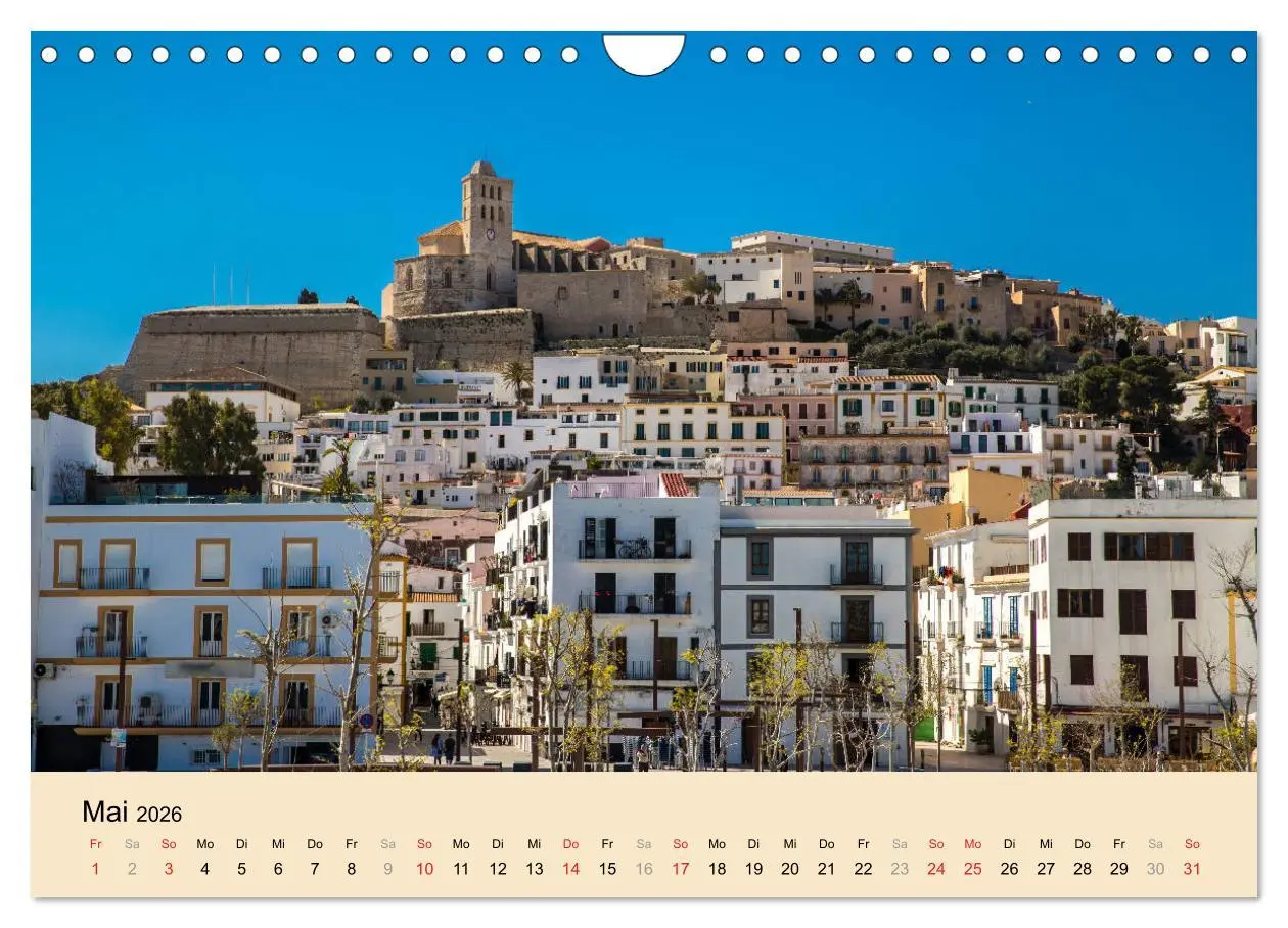 Bild: 9783457930441 | Ibiza Dalt Vila, Sa Penya und La Marina (Wandkalender 2026 DIN A4...