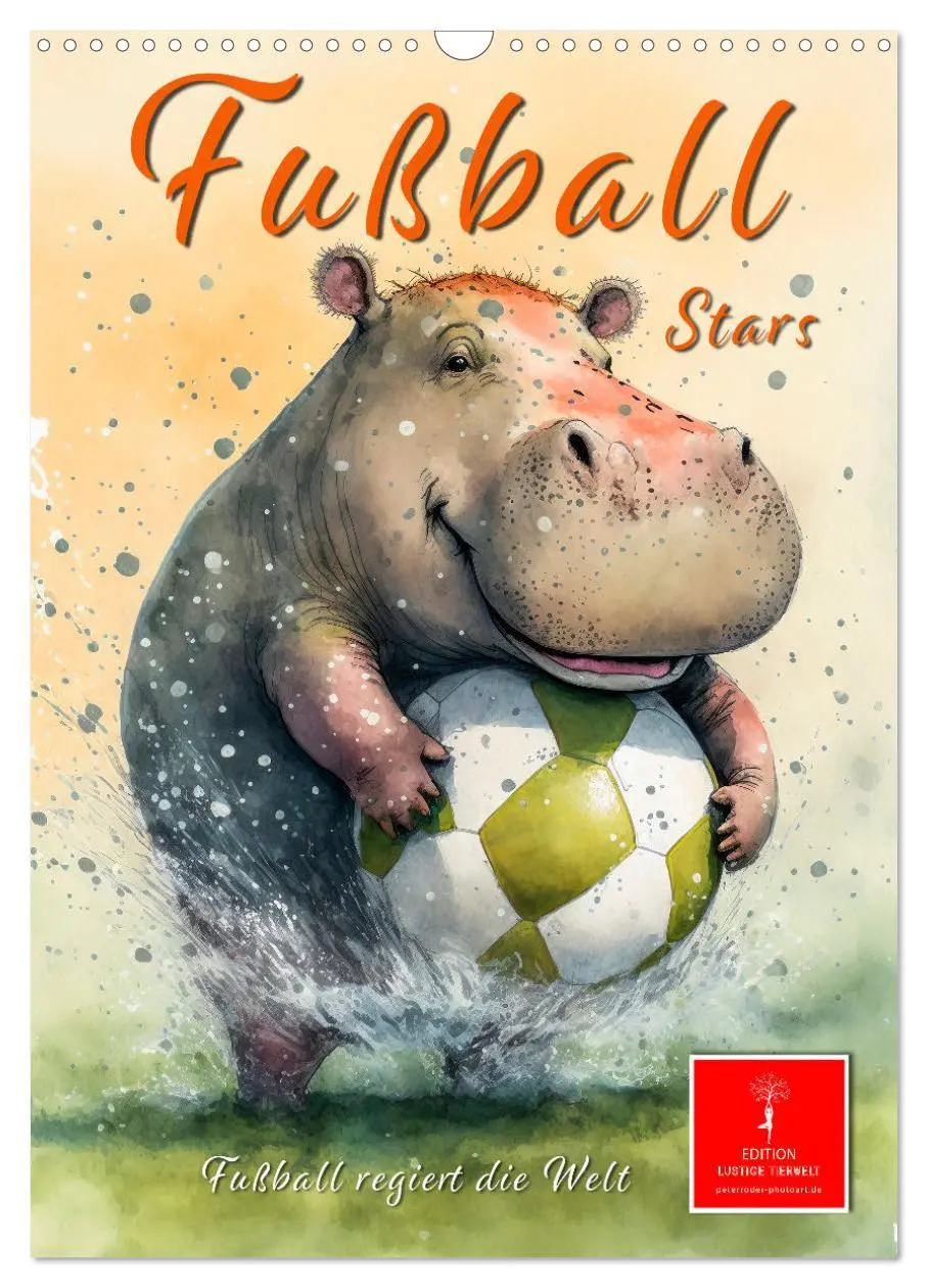 Cover: 9783516330441 | Fußball Stars - Fußball regiert die Welt (Wandkalender 2026 DIN A3...