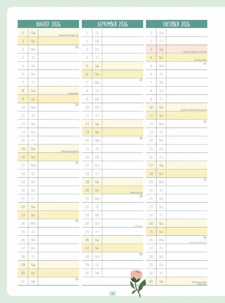Bild: 9783834670441 | Der Rundum-Kita-Planer für das Jahr 2026/2027 | Ruhr | Kalender | 2027