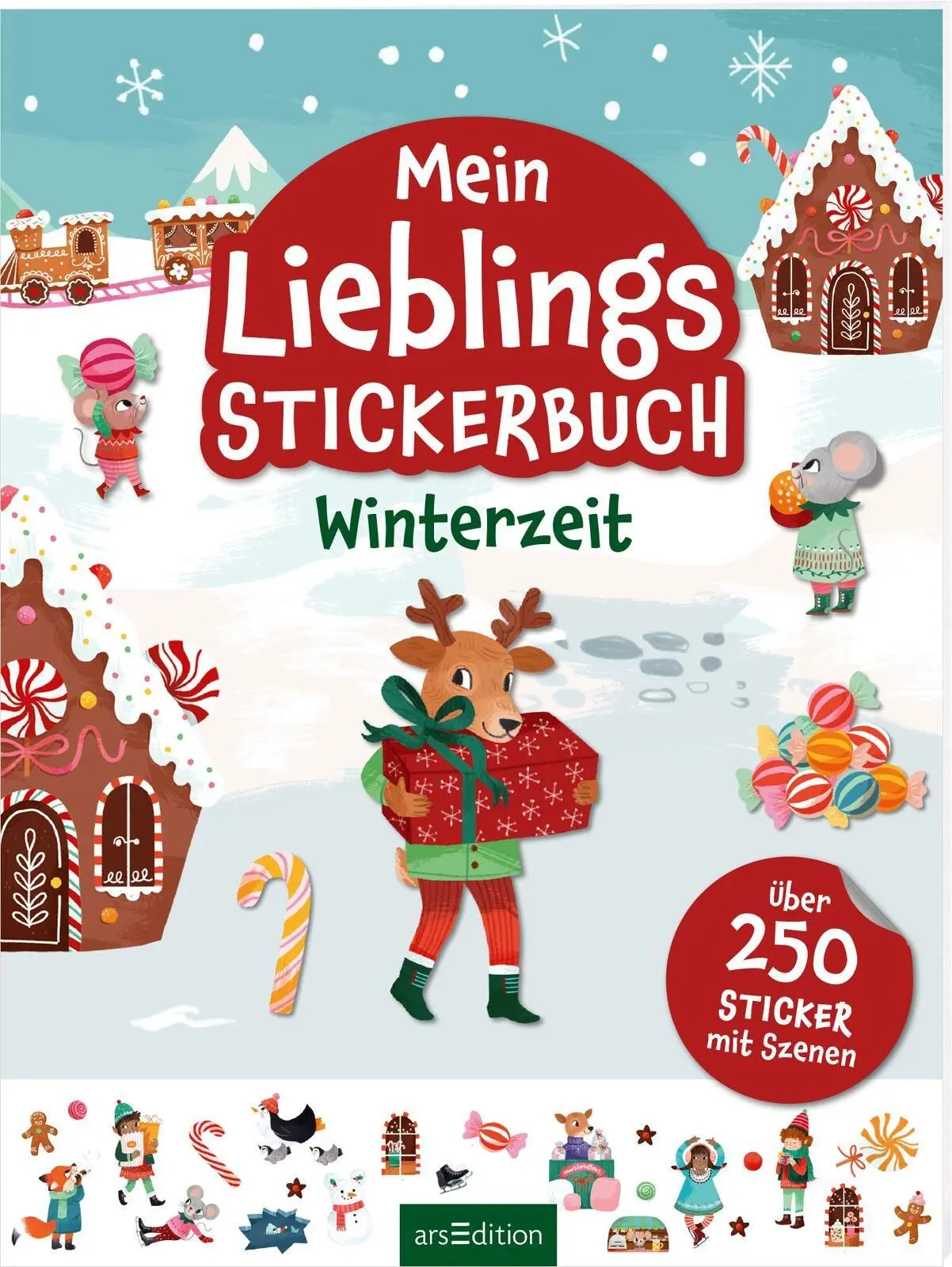 Cover: 9783845870441 | Mein Lieblings-Stickerbuch - Winterzeit | Über 250 Sticker | Buch