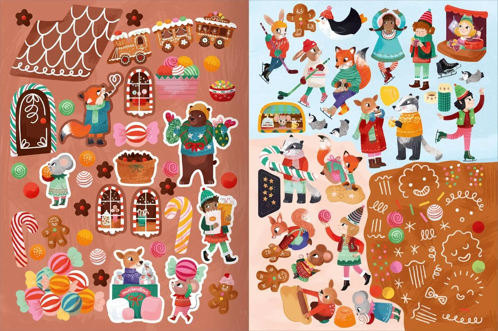 Bild: 9783845870441 | Mein Lieblings-Stickerbuch - Winterzeit | Über 250 Sticker | Buch