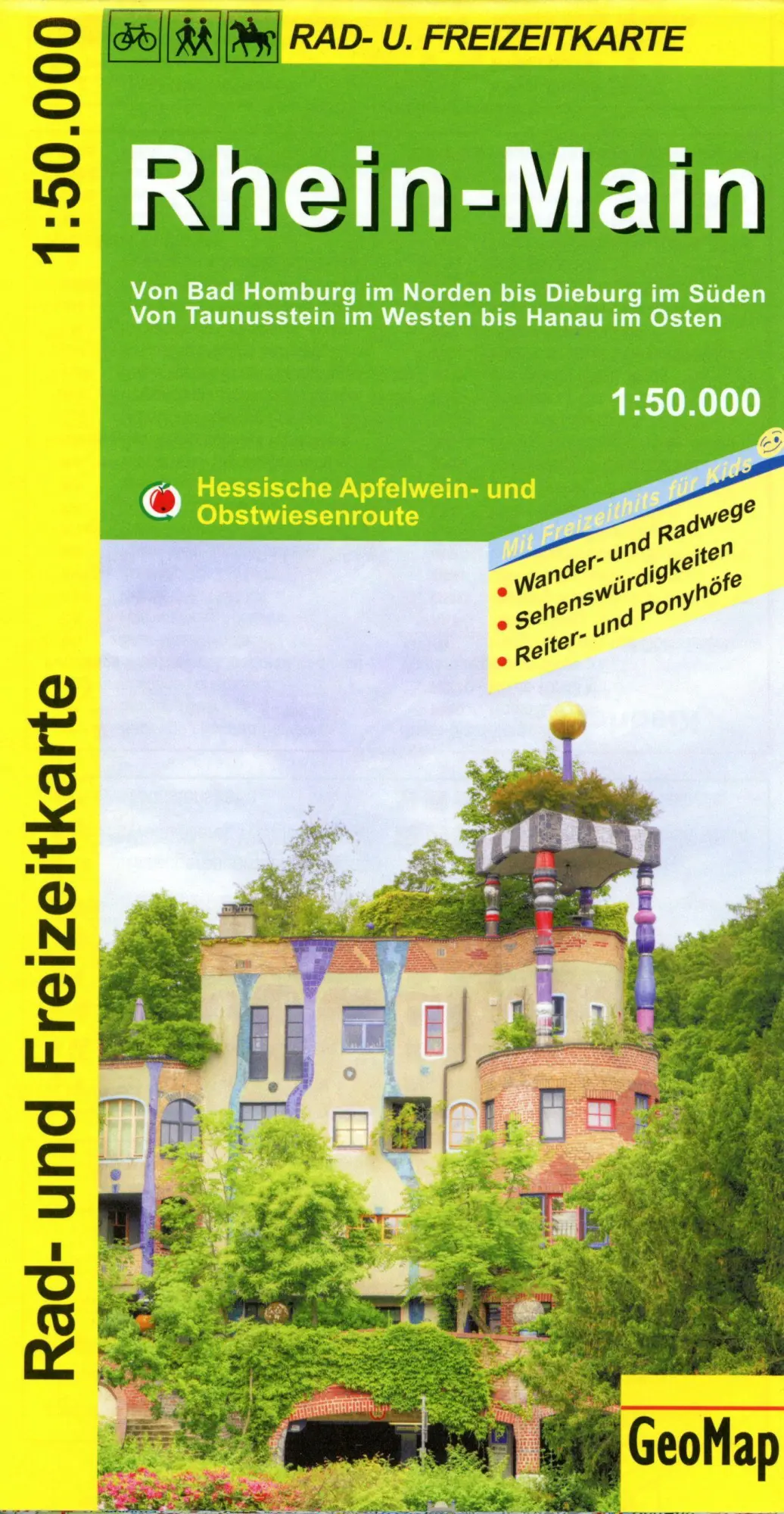 Cover: 9783959650441 | Rhein-Main Rad- und Freizeitkarte 1:50 000 | GeoMap | (Land-)Karte