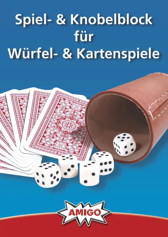 Cover: 4007396870541 | Spiel- &amp; Knobelblock (Spiel-Zubehör) | Für Würfel- &amp; Kartenspiele