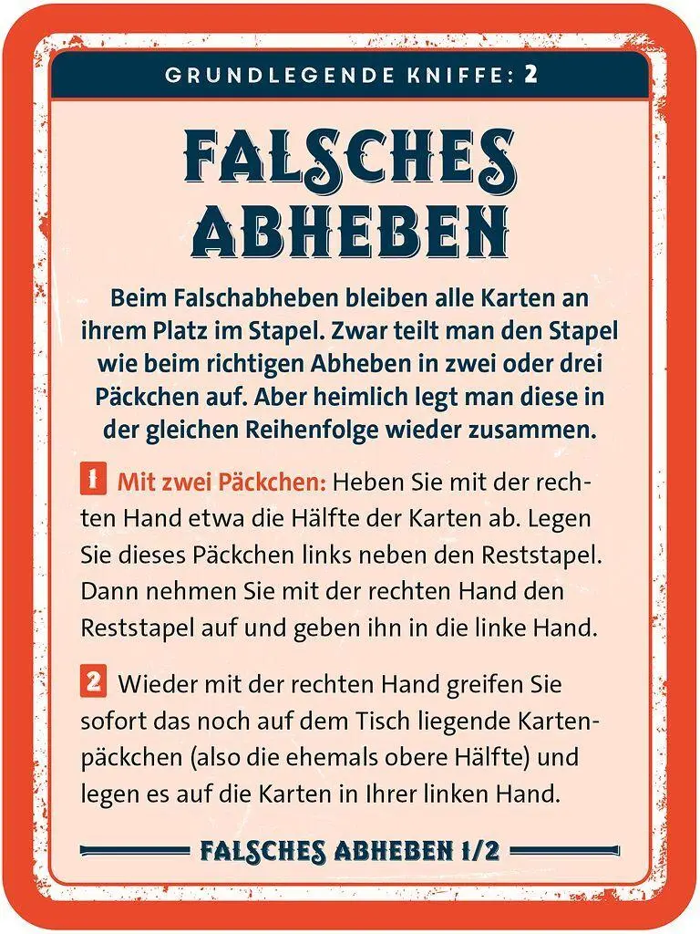 Bild: 4033477280541 | Die magische Welt der Kartentricks | Anke Küpper | Spiel | 50 S.