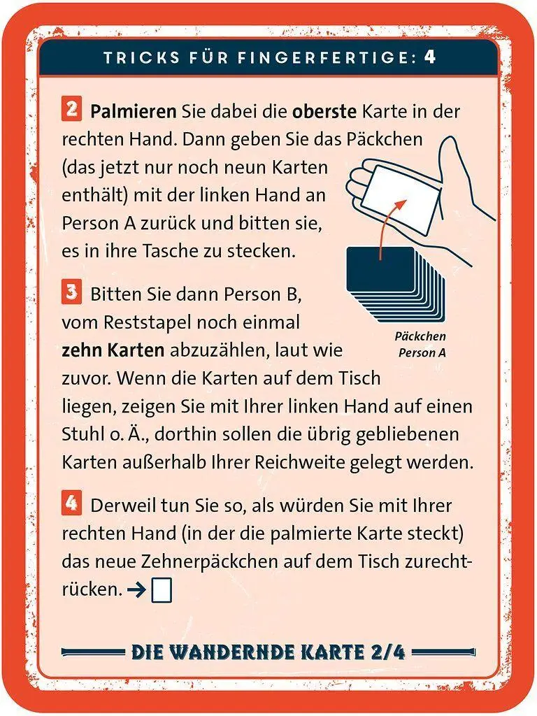 Bild: 4033477280541 | Die magische Welt der Kartentricks | Anke Küpper | Spiel | 50 S.