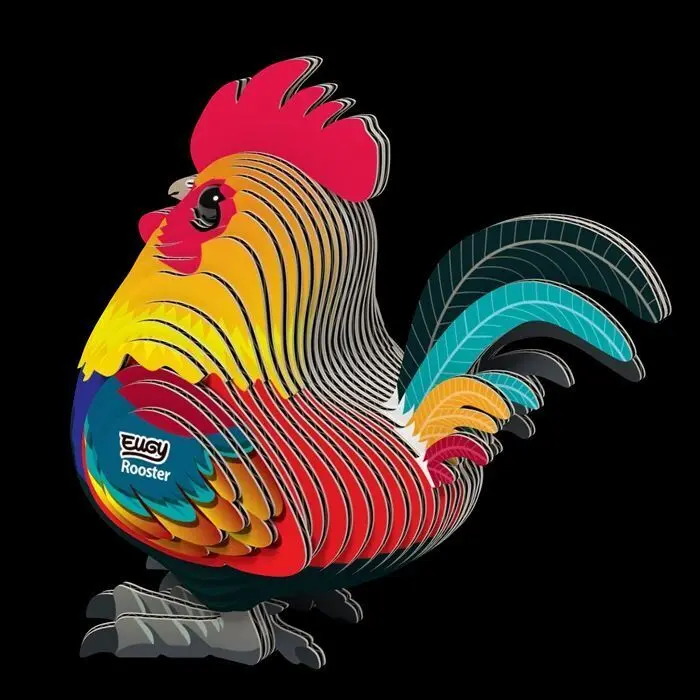 Bild: 9421036940541 | EUGY - 3D Bastelset Hahn | Kit (Bastelset) | 650133 | 2025 | EUGY