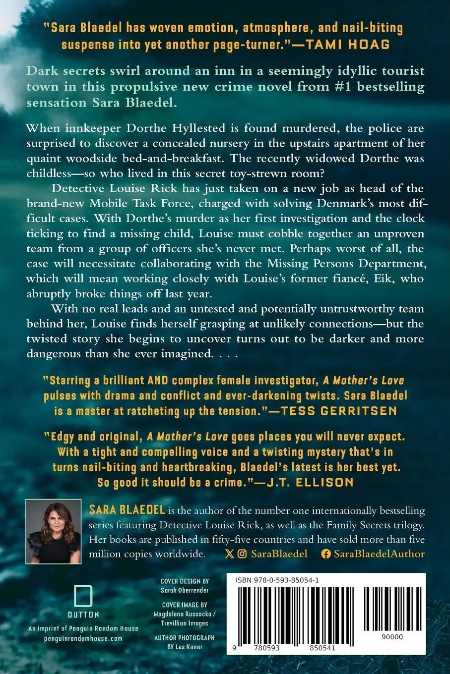 Rückseite: 9780593850541 | A Mother's Love | Sara Blaedel | Taschenbuch | Englisch | 2025
