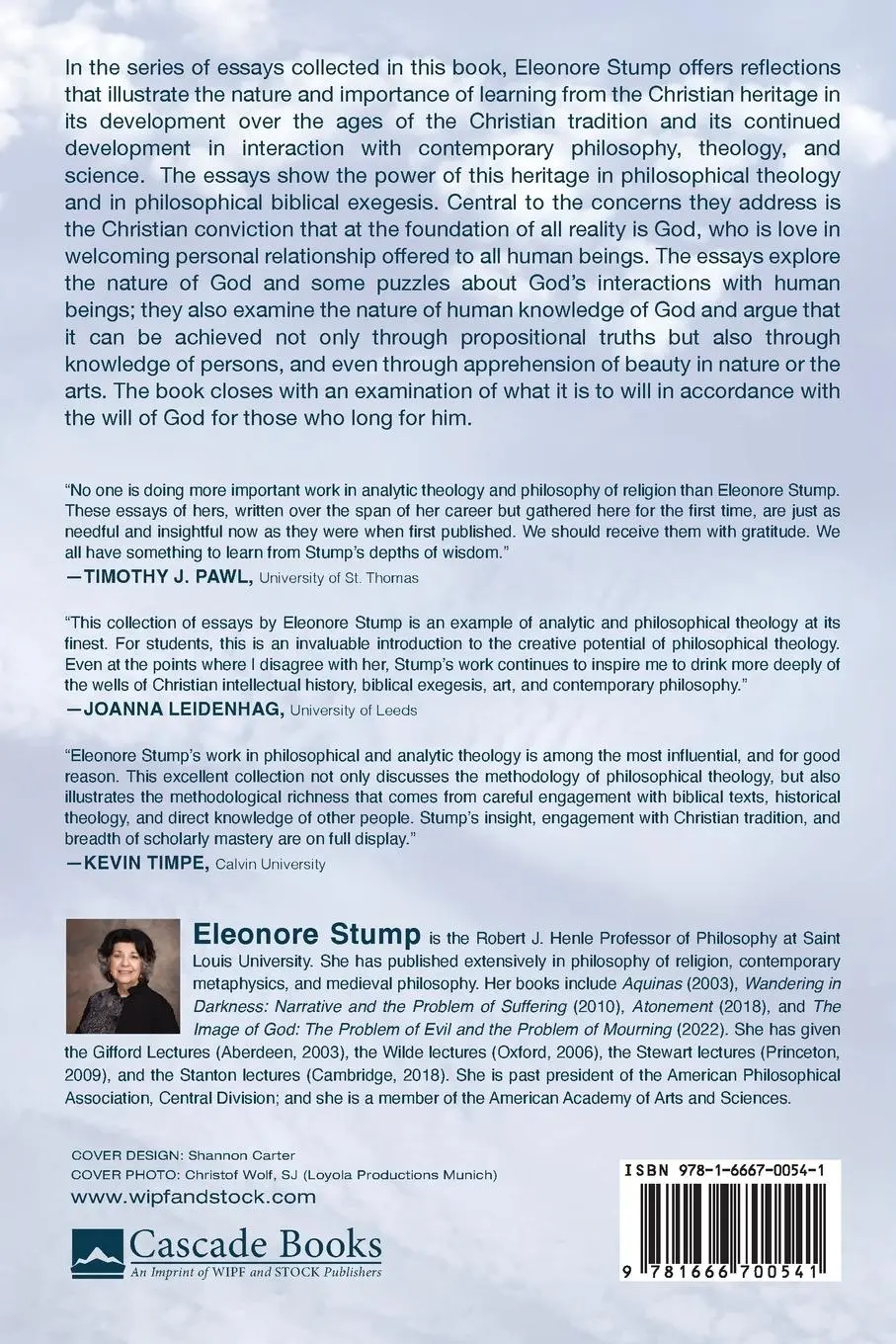Rückseite: 9781666700541 | Philosophical Theology and the Knowledge of Persons | Eleonore Stump