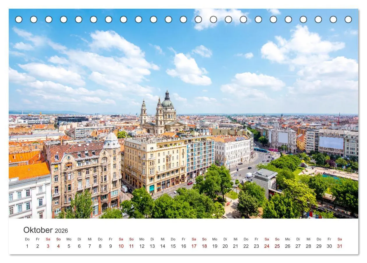 Bild: 9783457540541 | Budapest - Eine Reise in die Hauptstadt von Ungarn. (Tischkalender...