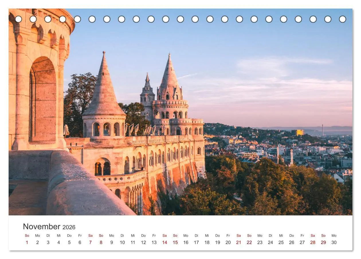 Bild: 9783457540541 | Budapest - Eine Reise in die Hauptstadt von Ungarn. (Tischkalender...