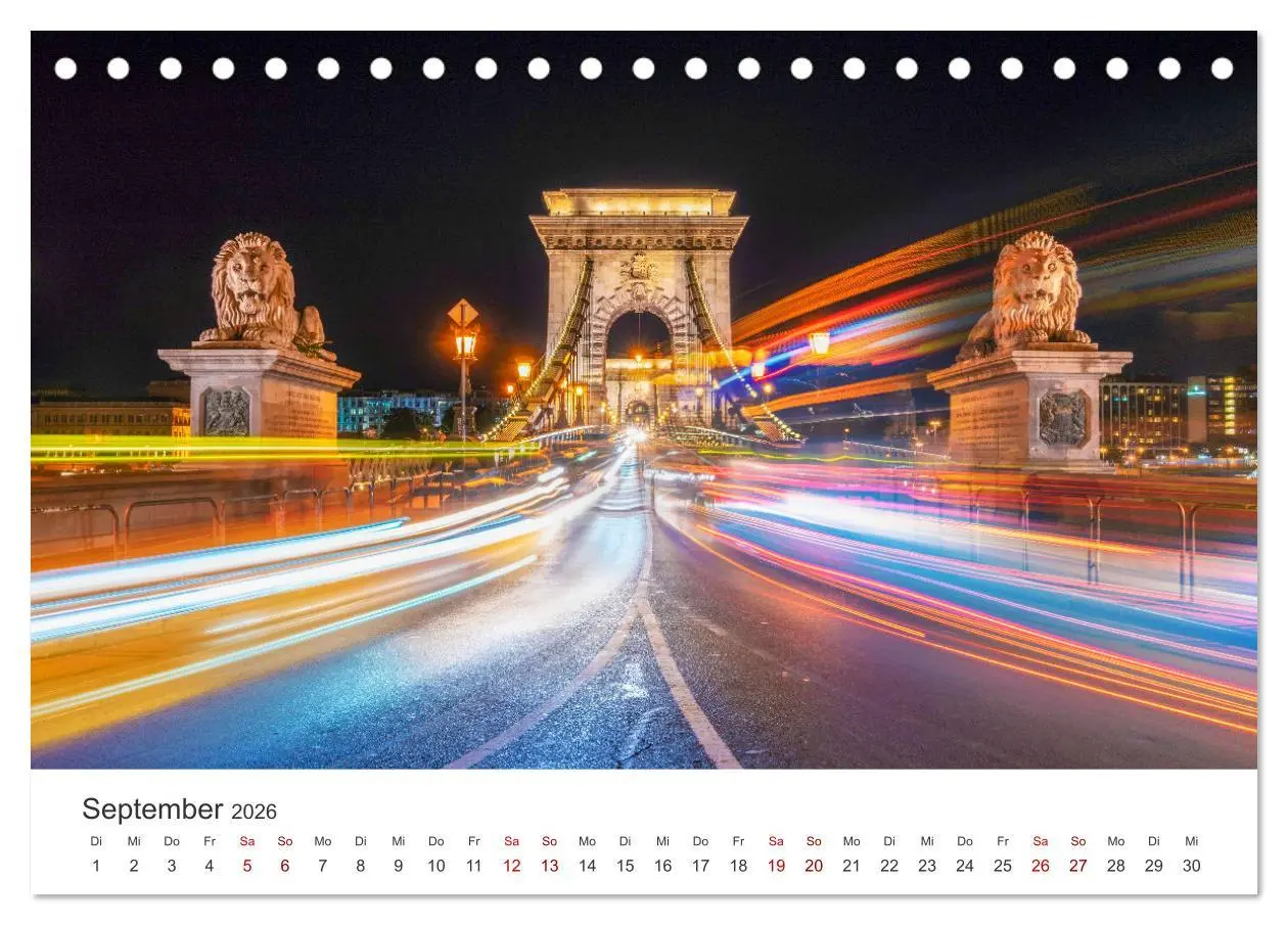 Bild: 9783457540541 | Budapest - Eine Reise in die Hauptstadt von Ungarn. (Tischkalender...