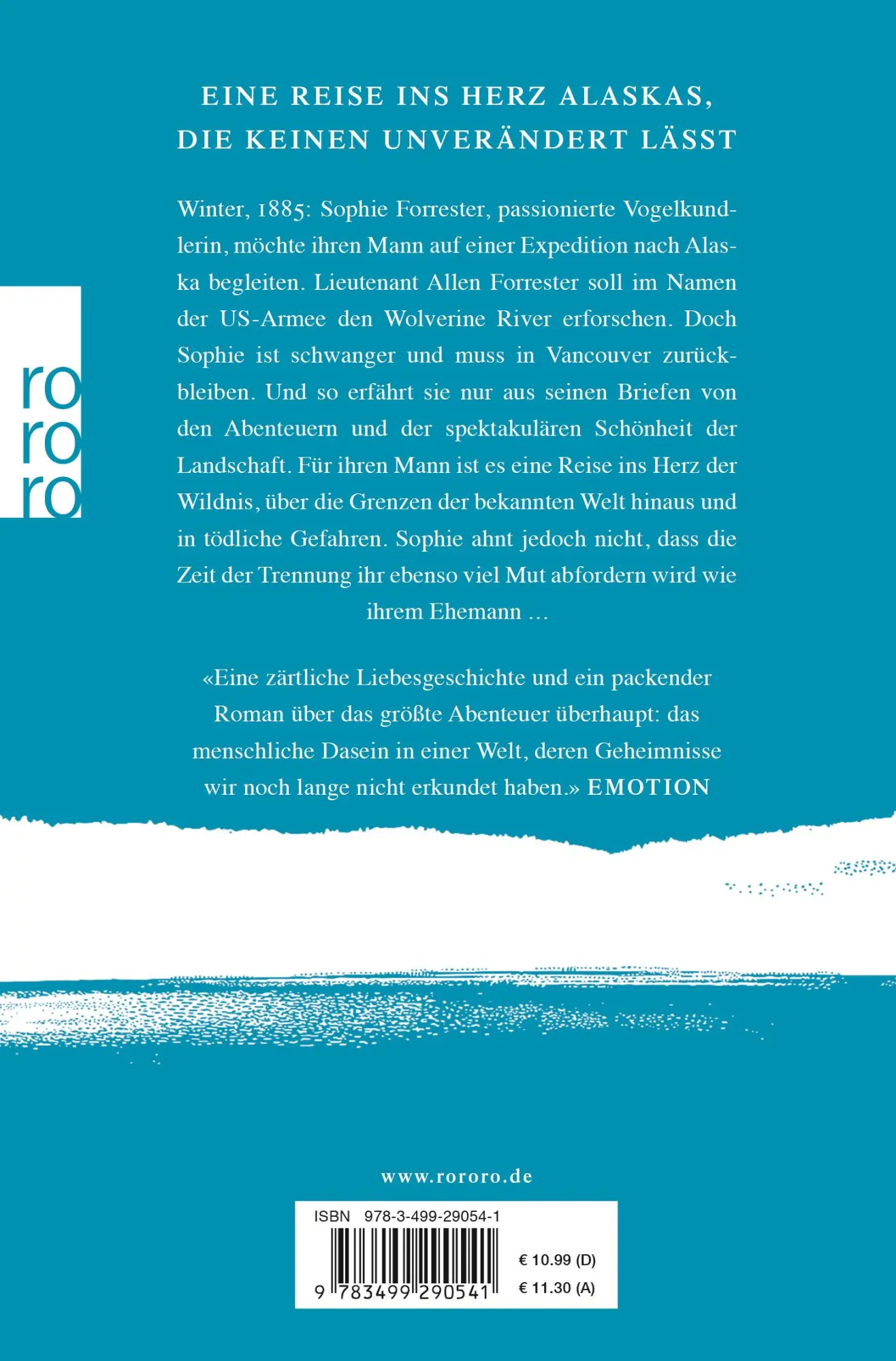 Rückseite: 9783499290541 | Das Leuchten am Rand der Welt | Eowyn Ivey | Taschenbuch | 560 S.