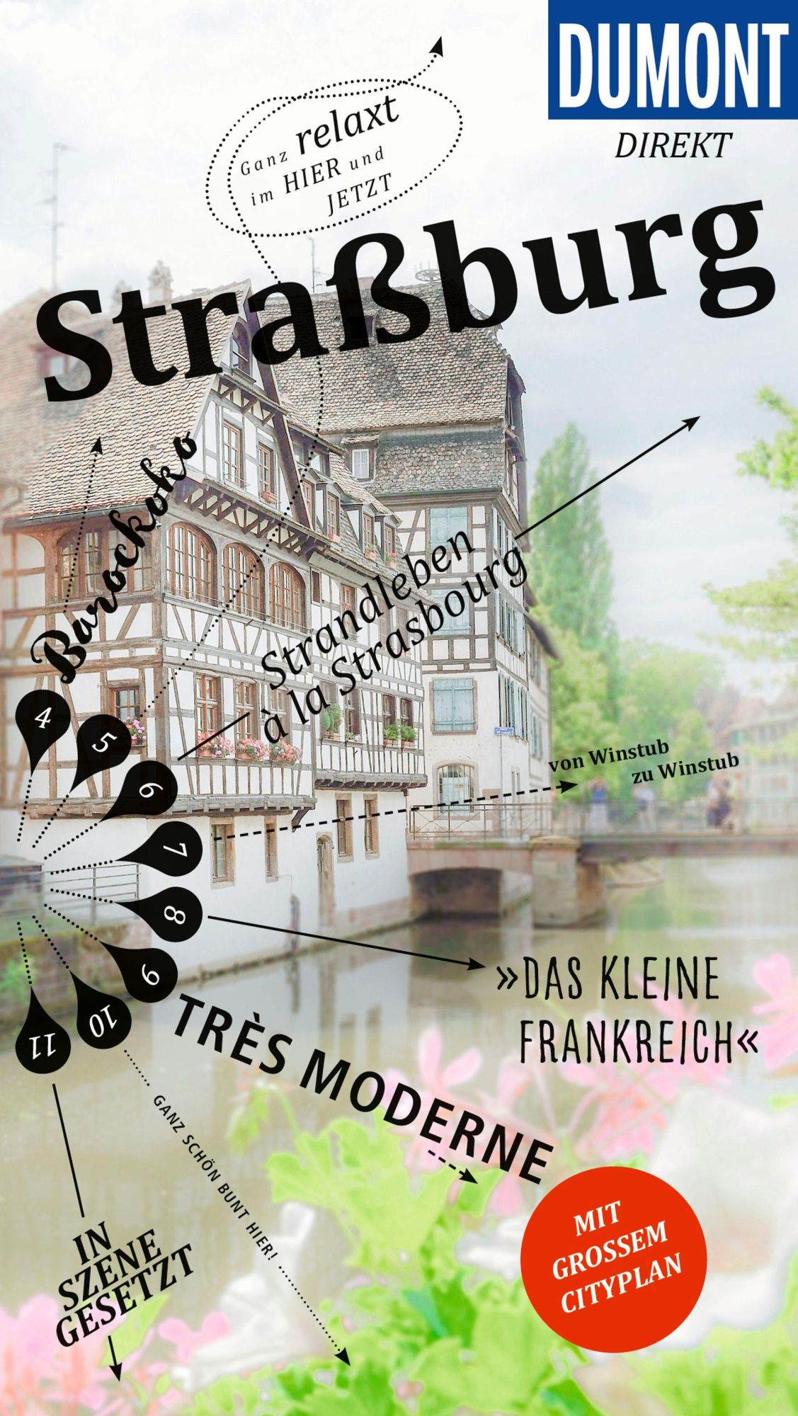 Cover: 9783616000541 | DUMONT direkt Reiseführer Straßburg | Mit großem Cityplan | Kalmbach