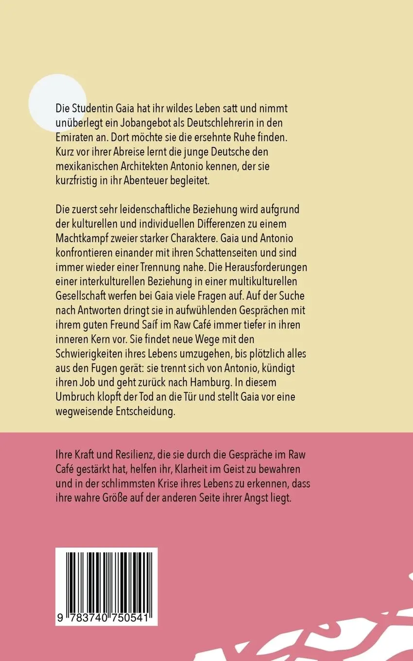 Rückseite: 9783740750541 | Raw Café | Sarah Pankow | Taschenbuch | 272 S. | Deutsch | 2020