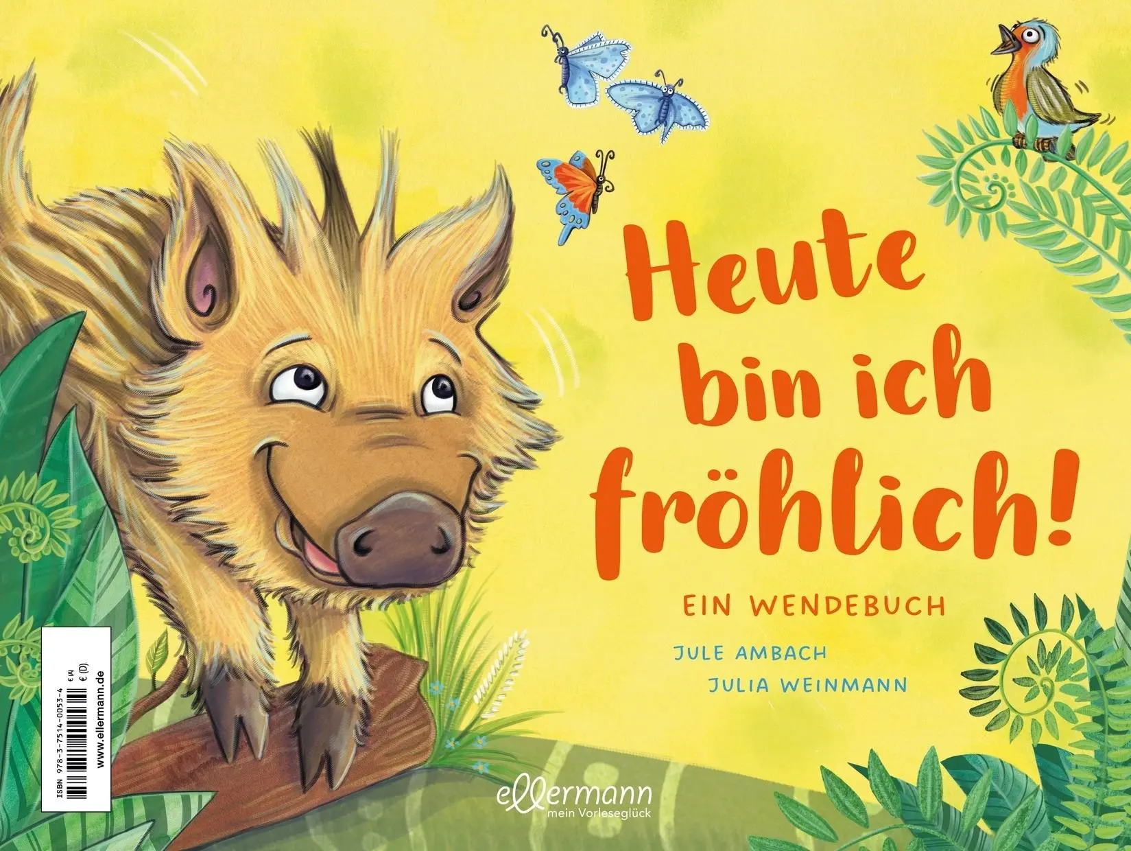 Rückseite: 9783751400541 | Heute bin ich grummelig! / Heute bin ich fröhlich! | Jule Ambach