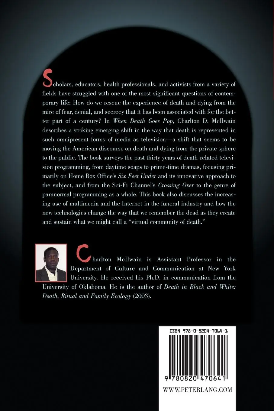 Rückseite: 9780820470641 | When Death Goes Pop | Death, Media and the Remaking of Community