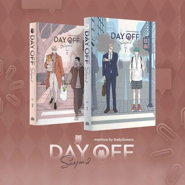 Cover: 9781638380641 | Day Off | Season 2 Vol.1 &amp; Vol.2 Slipcase | Dailygreens | Buch | 2026