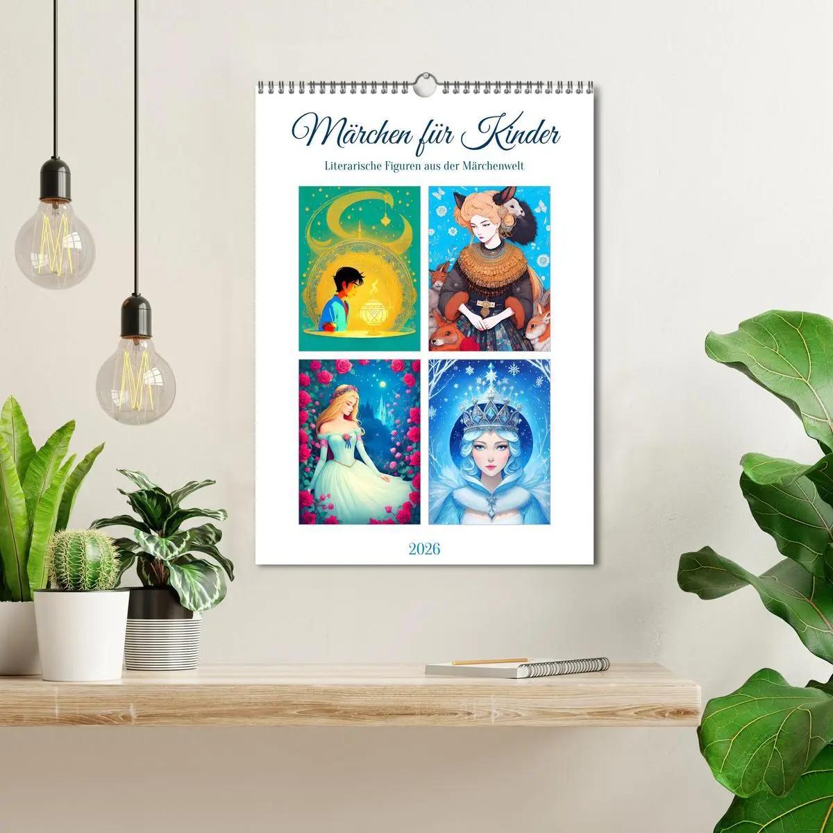 Bild: 9783516310641 | Märchen für Kinder (Wandkalender 2026 DIN A3 hoch), CALVENDO...