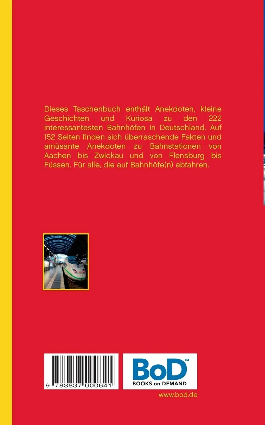 Rückseite: 9783837000641 | Palast der tausend Winde und Stachelbeerbahnhof | Richard Deiss | Buch