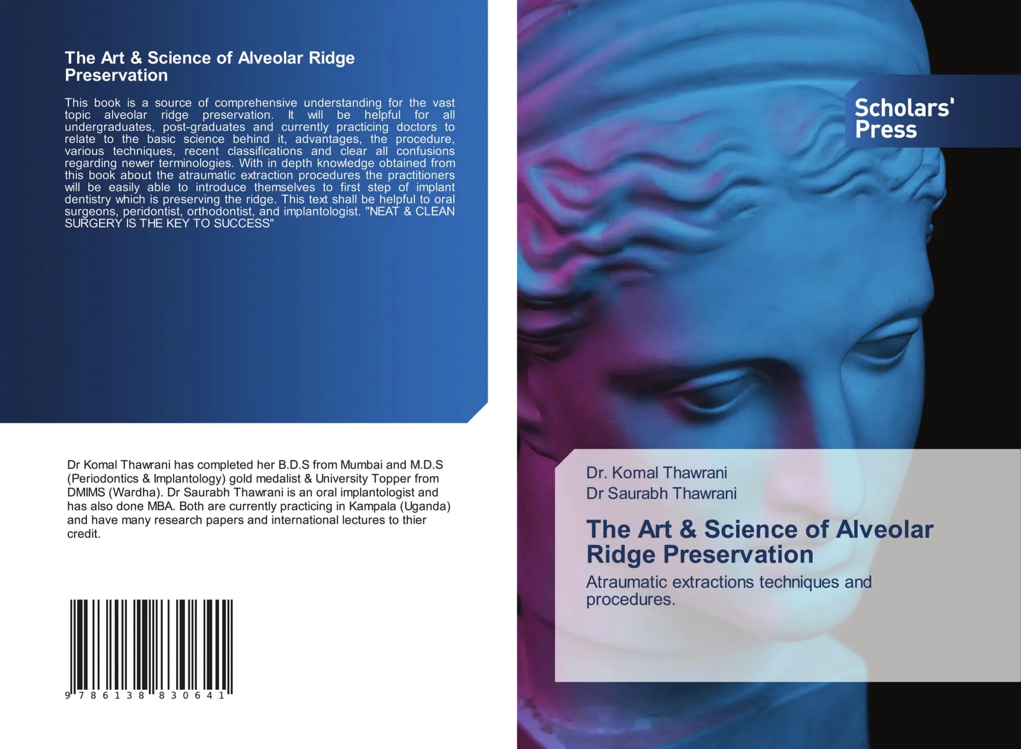 Cover: 9786138830641 | The Art &amp; Science of Alveolar Ridge Preservation | Thawrani (u. a.)