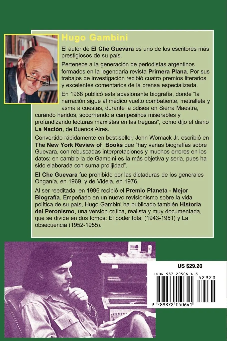 Rückseite: 9789872050641 | El Che Guevara | Hugo Gambini | Taschenbuch | Kartoniert / Broschiert