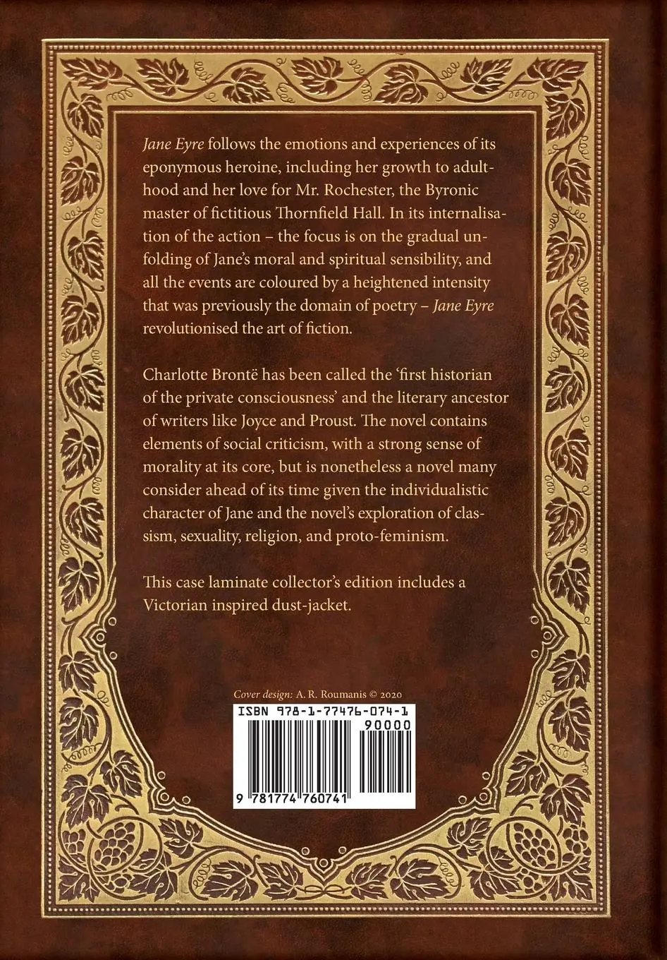 Rückseite: 9781774760741 | Jane Eyre (Royal Collector's Edition) (Case Laminate Hardcover with...
