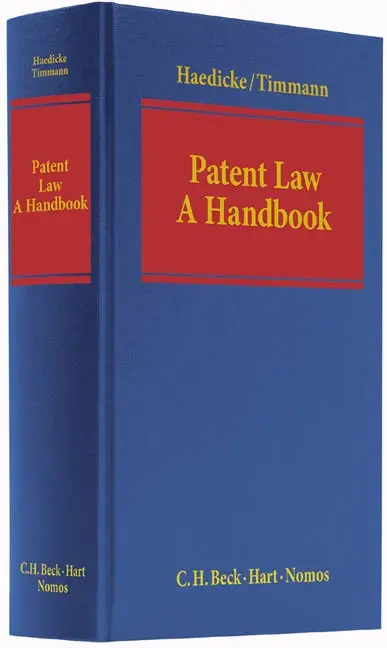 Cover: 9783406650741 | Patent Law | A Handbook on European and German Patent Law | Haedicke