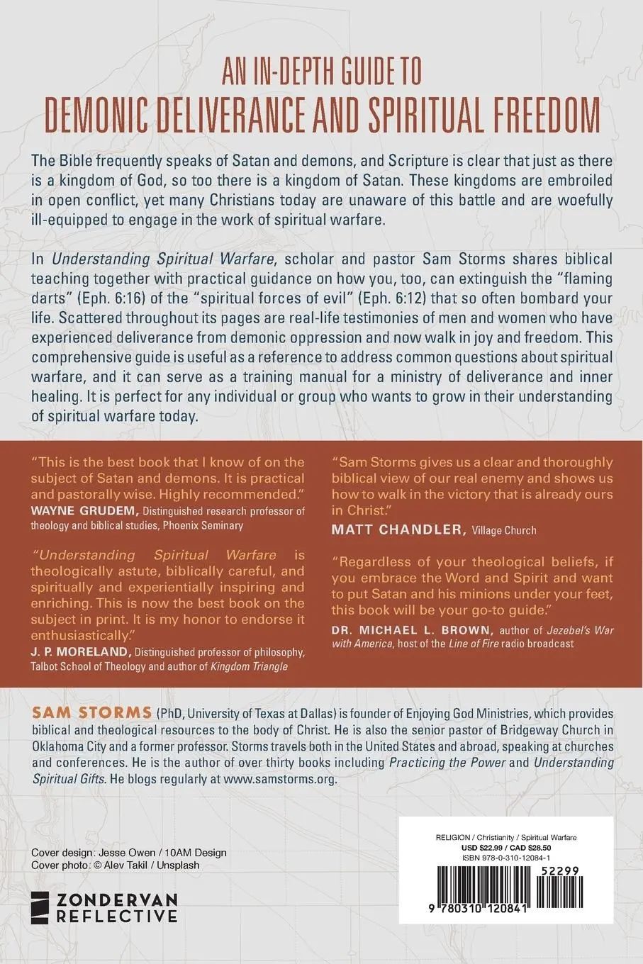 Rückseite: 9780310120841 | Understanding Spiritual Warfare | A Comprehensive Guide | Sam Storms