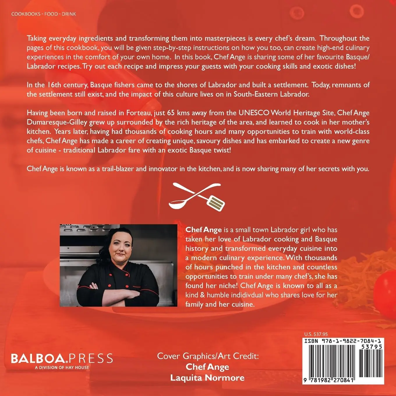 Rückseite: 9781982270841 | Basque in the Labrador Experience with Chef Ange | Chef Ange | Buch