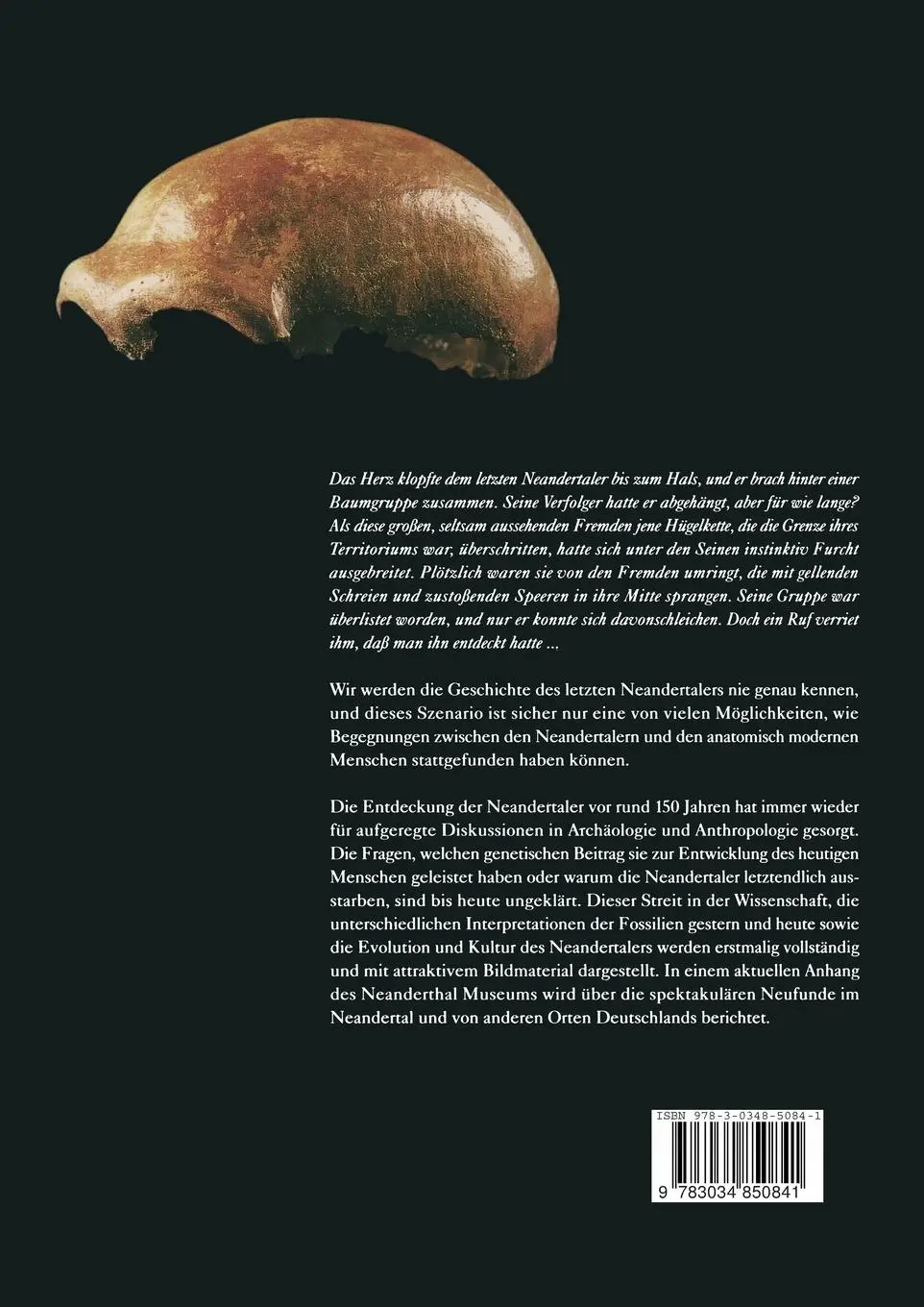 Rückseite: 9783034850841 | Neandertaler | Der Streit um unsere Ahnen | Ian Tattersall | Buch