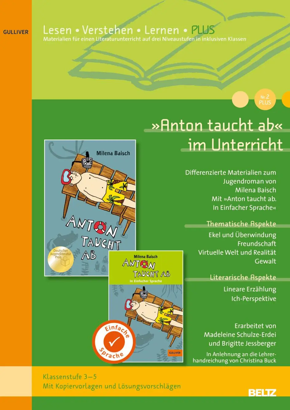 Cover: 9783407630841 | »Anton taucht ab« im Unterricht PLUS | Birgit Jessberger (u. a.)
