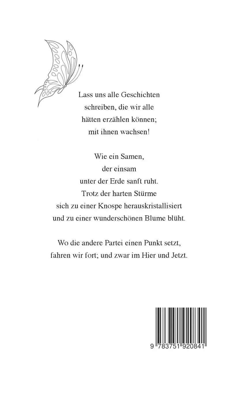 Rückseite: 9783751920841 | tausend und ein wort | Menna El-Tawwab | Taschenbuch | Paperback