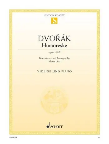 Cover: 9790001090841 | Humoreske Opus 101/7 | Antonín Dvorák | Buch | Deutsch | 1983