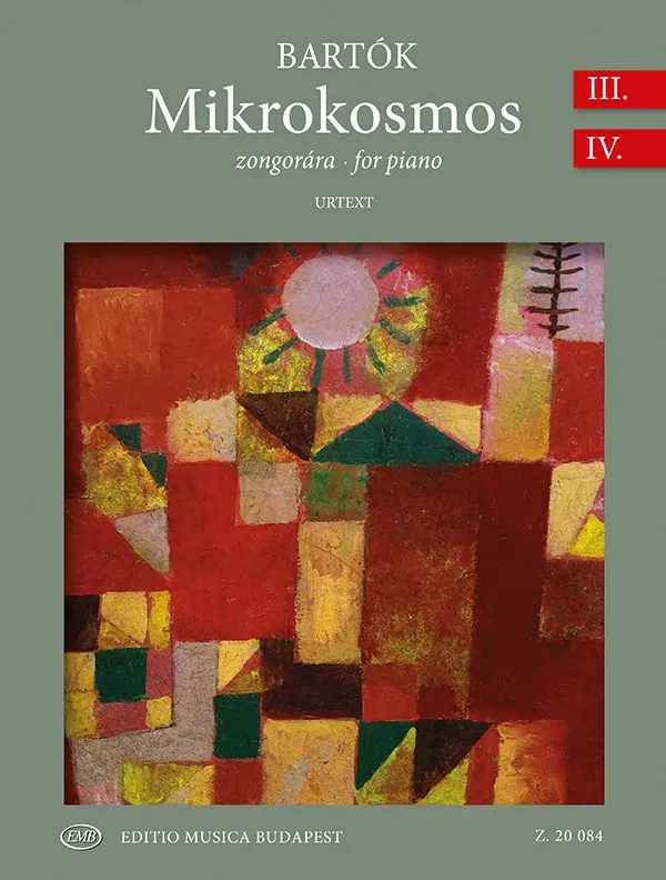 Cover: 9790080200841 | Mikrokosmos for piano Volume 3-4, BB 105 | Urtext (1932-1939) | Bartók