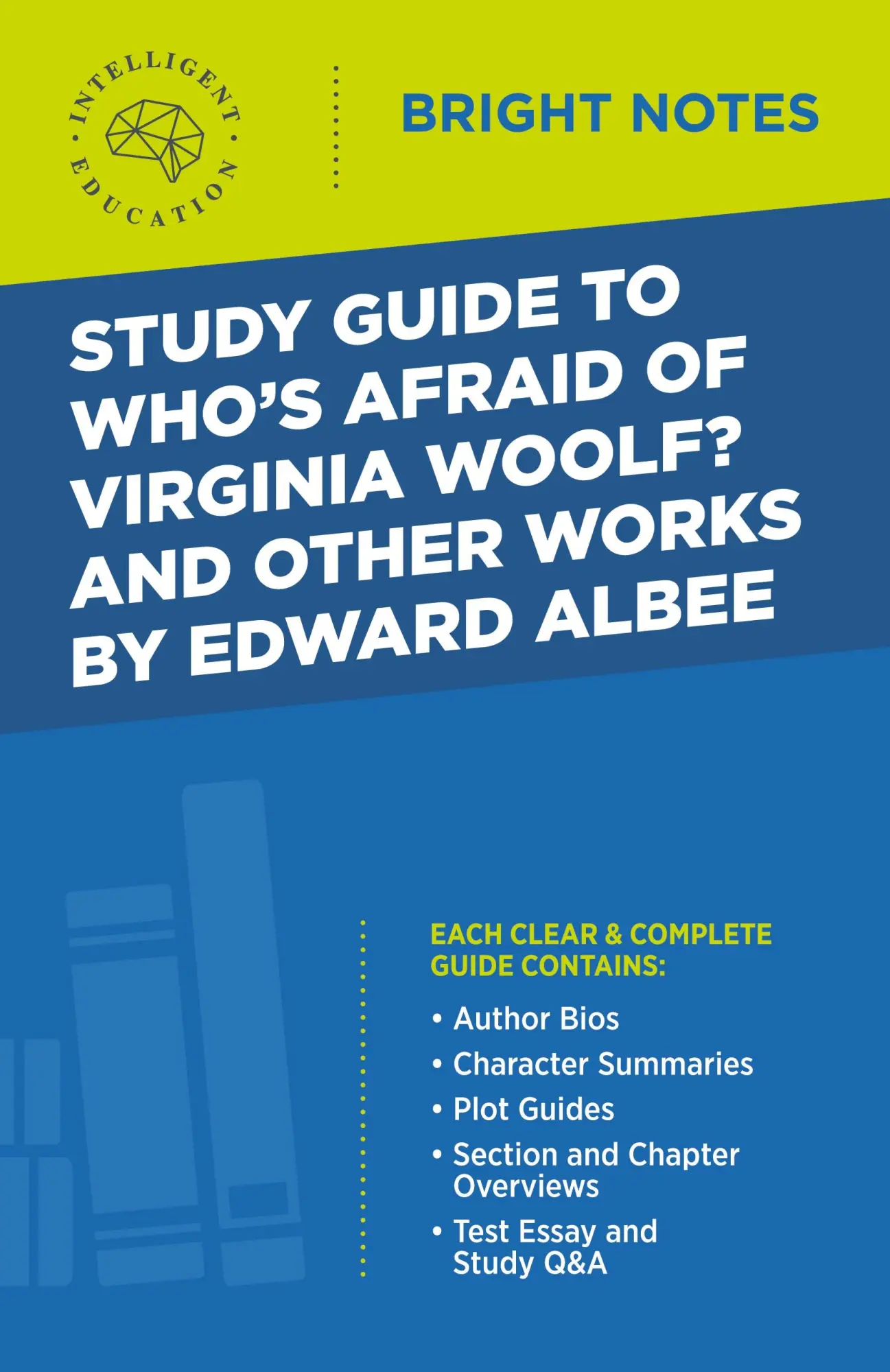 Cover: 9781645420941 | Study Guide to Who's Afraid of Virginia Woolf? and Other Works by...