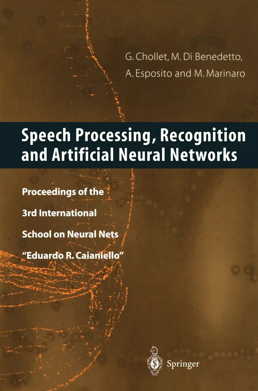 Cover: 9781852330941 | Speech Processing, Recognition and Artificial Neural Networks | Buch