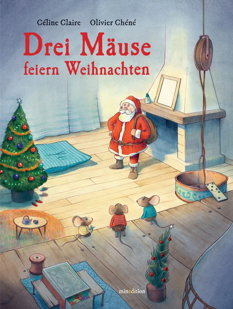 Cover: 9783039340941 | Drei Mäuse feiern Weihnachten | Céline Claire | Buch | 32 S. | Deutsch