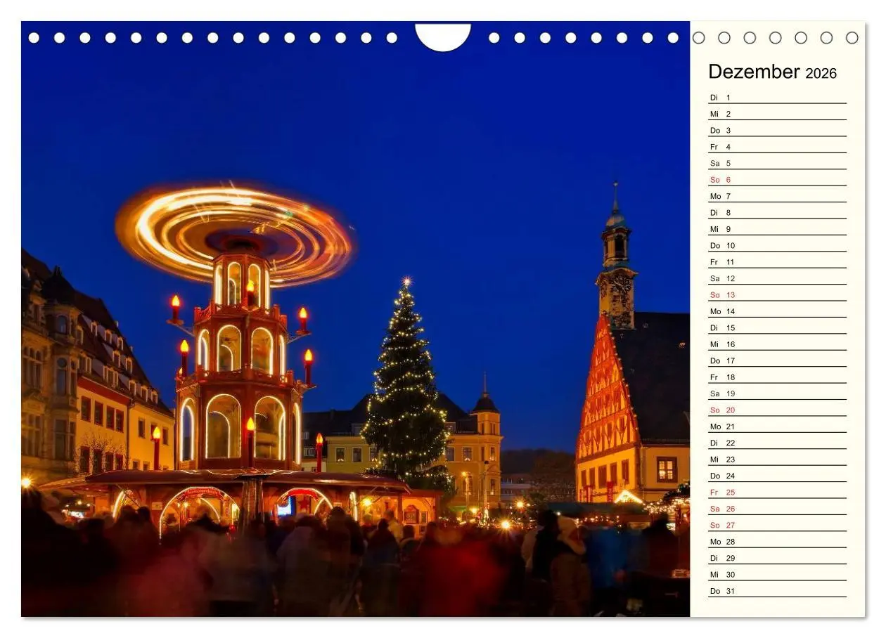 Bild: 9783457980941 | Unterwegs im schönen Sachsen (Wandkalender 2026 DIN A4 quer),...