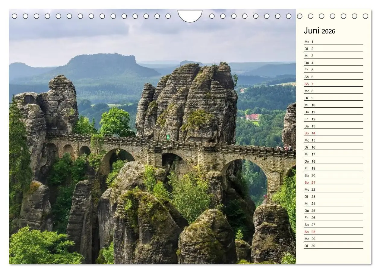 Bild: 9783457980941 | Unterwegs im schönen Sachsen (Wandkalender 2026 DIN A4 quer),...