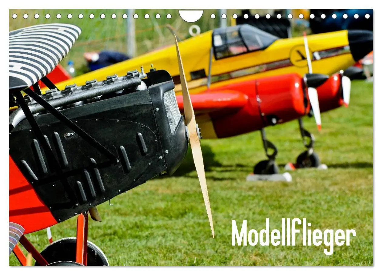 Cover: 9783516140941 | Modellflieger (Wandkalender 2026 DIN A4 quer), CALVENDO Monatskalender