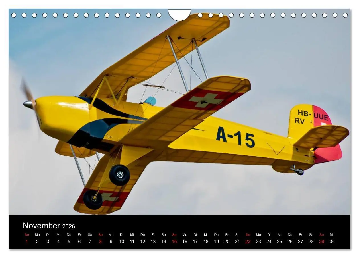 Bild: 9783516140941 | Modellflieger (Wandkalender 2026 DIN A4 quer), CALVENDO Monatskalender